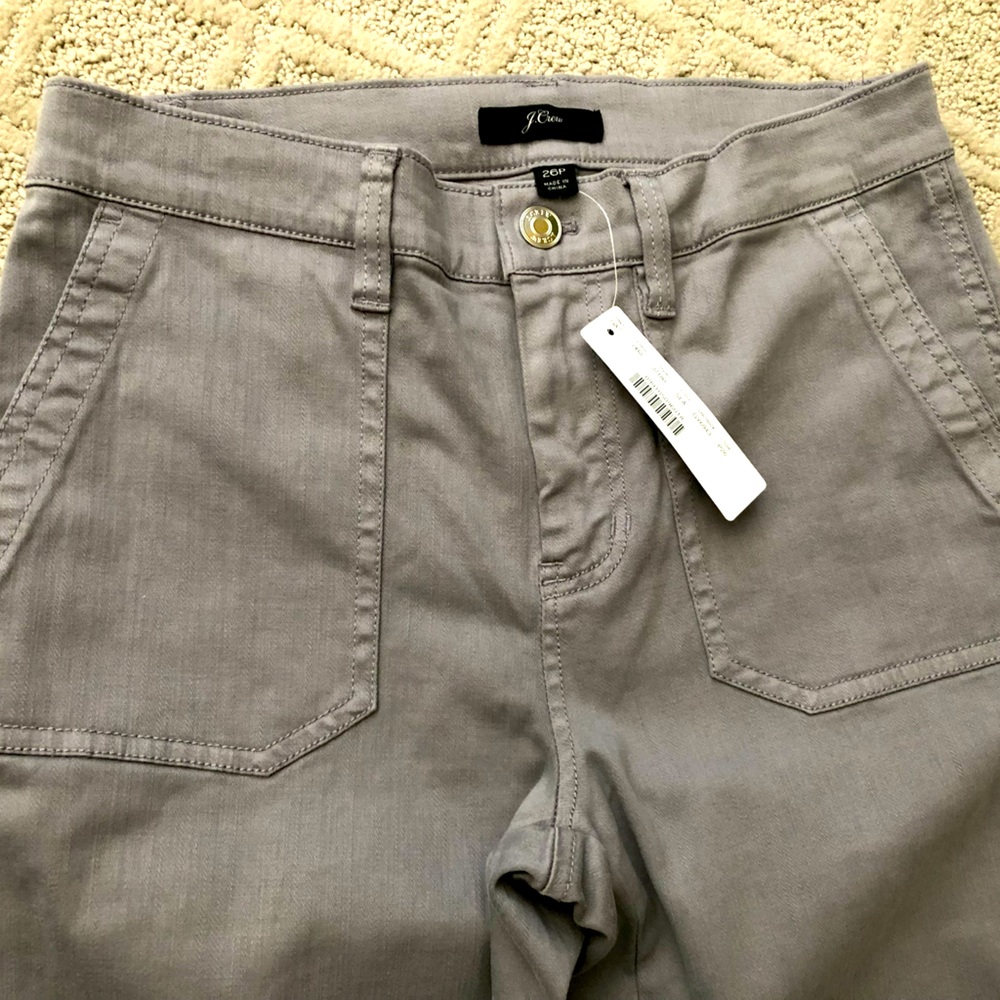 NWT J. Crew Petite vintage straight cargo pant